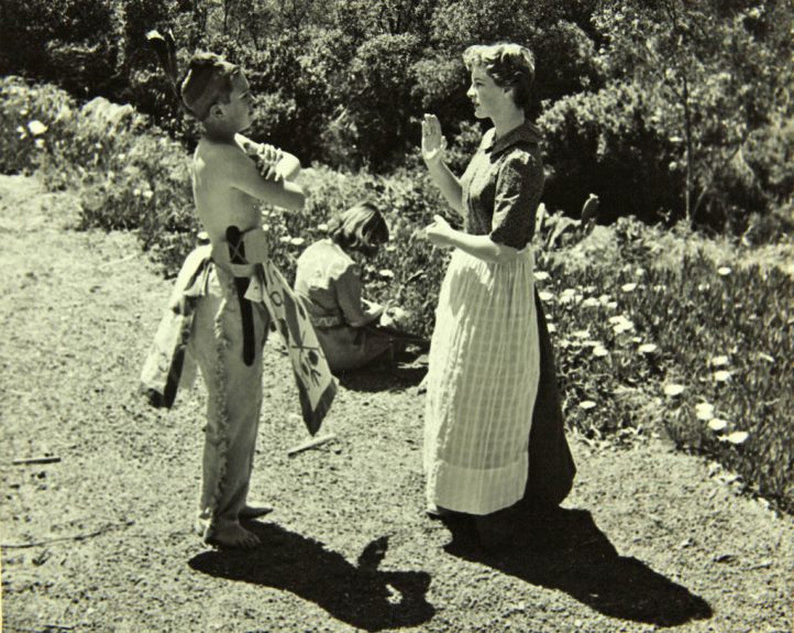 Taken Captive By Two Former Classmates Indian Captive - 1954 - San Diego Junior Theatre