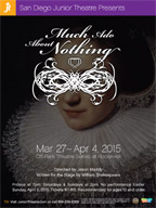 2015 Much Ado About Nothing poster