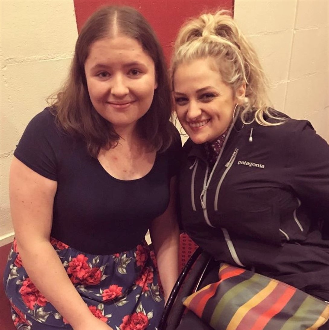 Junior Theatre Student Meets Tony Award-Winner Ali Stroker